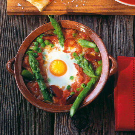 Eier nach Flamenco-Art Eier nach Flamenco-Art