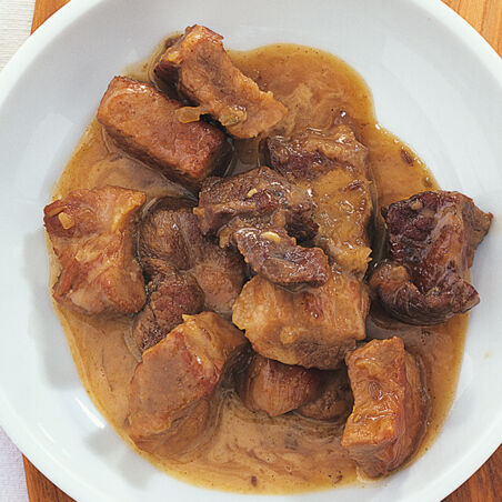 Biergulasch mit Kümmel Biergulasch mit Kümmel