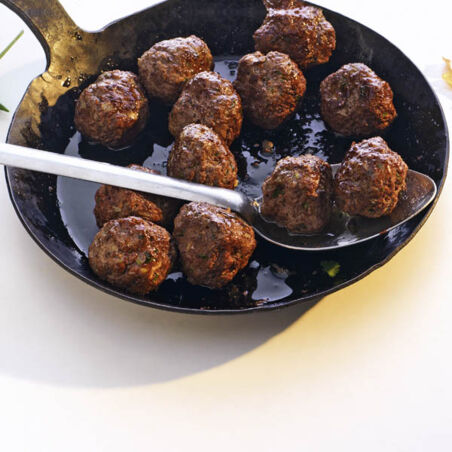 Gewürzte Hackfleischbällchen Gewürzte Hackfleischbällchen