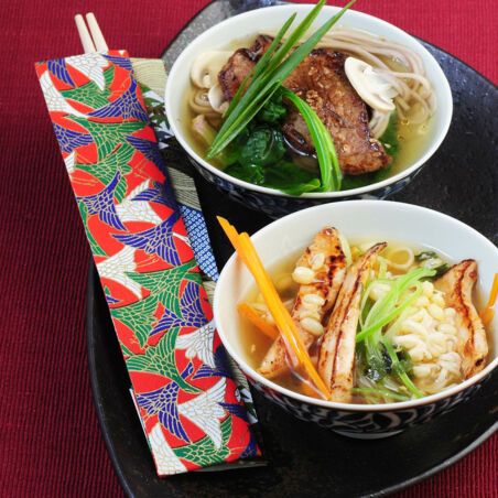 Hähnchen-Ramen-Suppe Hähnchen-Ramen-Suppe
