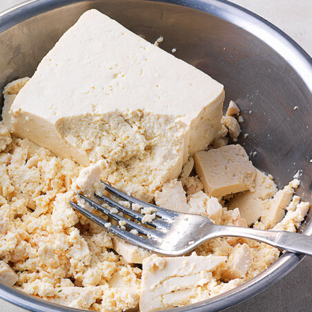 Tofuklößchen in Kapernsauce Tofuklößchen in Kapernsauce