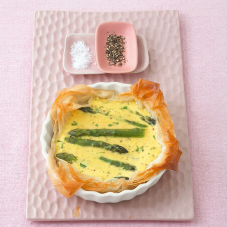 Grüne Spargeltarte Grüne Spargeltarte