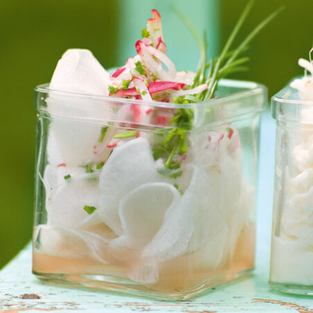 Rettichsalat mit Vinaigrette Rettichsalat mit Vinaigrette