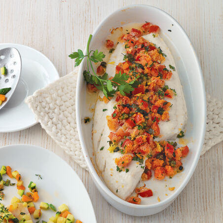 Schollenfilet aus dem Ofen Schollenfilet aus dem Ofen