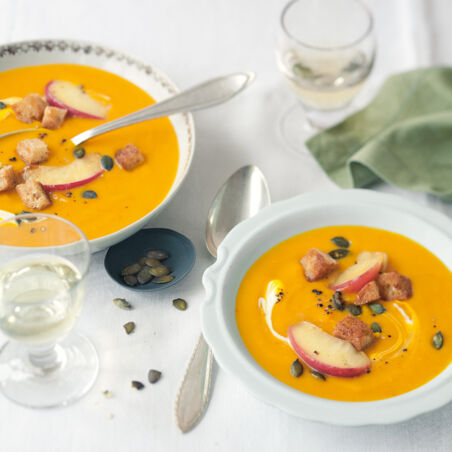 Kürbis-Apfel-Suppe Kürbis-Apfel-Suppe