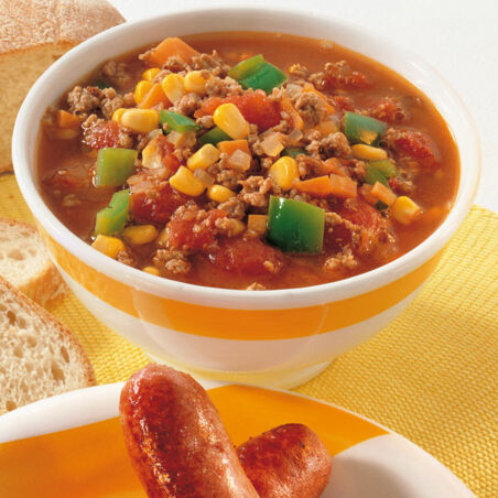 Chili con carne mit Mais Chili con carne mit Mais