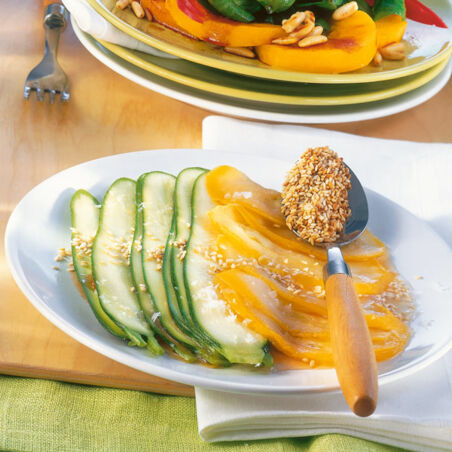 Chinesischer Zucchinisalat Chinesischer Zucchinisalat