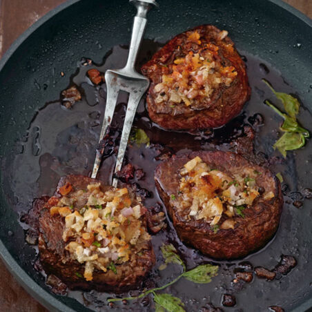 Rinderfilets mit Markkruste Rinderfilets mit Markkruste