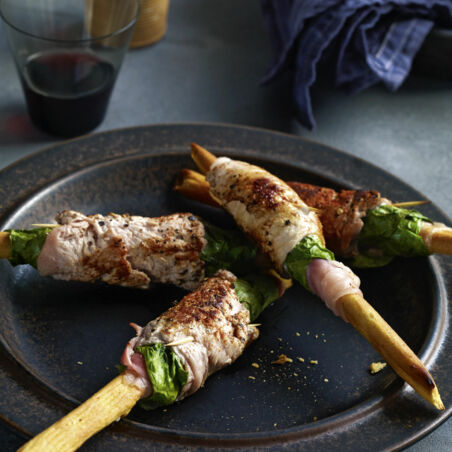 Grissini-Schnitzel-Sticks Grissini-Schnitzel-Sticks