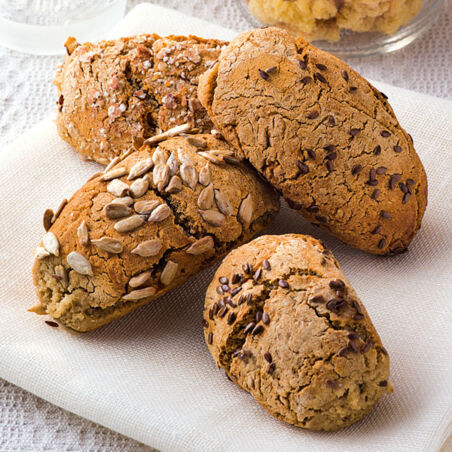 Hirse-Buchweizen-Brötchen Hirse-Buchweizen-Brötchen