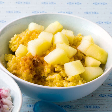 Hirse-Apfel-Dessert Hirse-Apfel-Dessert