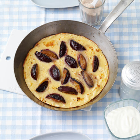 Zwetschgen-Pfannkuchen Zwetschgen-Pfannkuchen