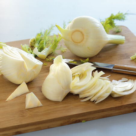 Forelle in der Folie mit Fenchel Forelle in der Folie mit Fenchel