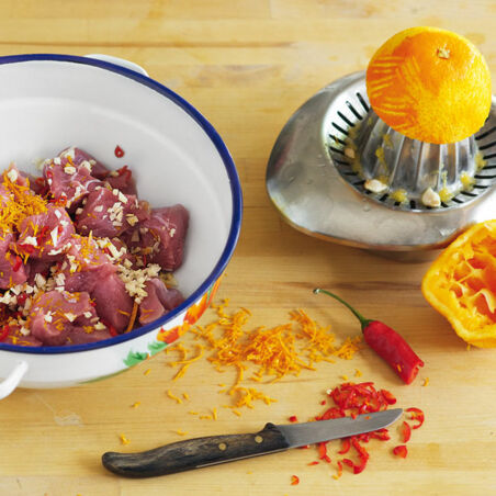 Kalbfleisch-Kürbis-Ragout Kalbfleisch-Kürbis-Ragout