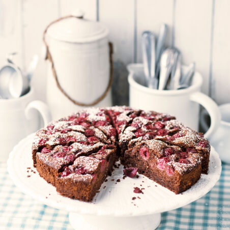 Brauner Kirschkuchen Brauner Kirschkuchen