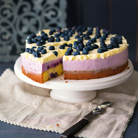 Heidelbeer-Käsesahnetorte Heidelbeer-Käsesahnetorte