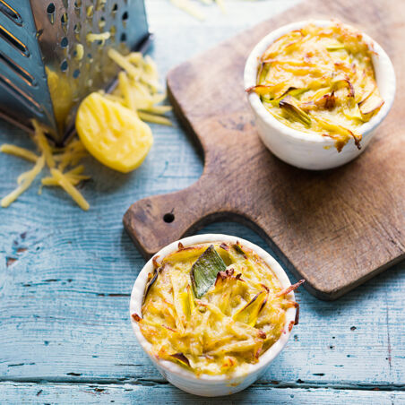 Kartoffel-Sardellen-Aufläufe Kartoffel-Sardellen-Aufläufe