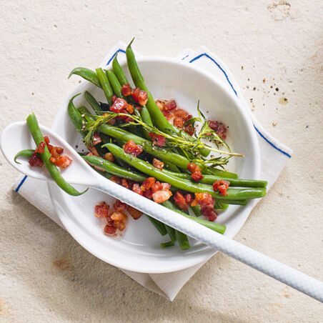 Grüne Bohnen mit Speck Grüne Bohnen mit Speck