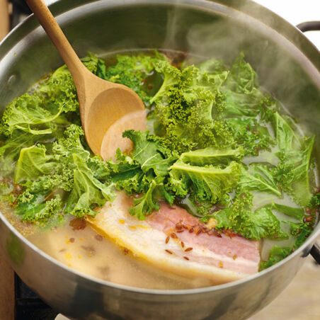 Grünkohl mit Birnen und Speck Grünkohl mit Birnen und Speck