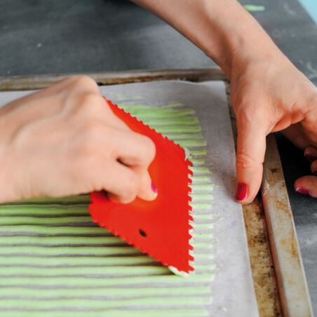 Limettentörtchen im Streifenhemd Limettentörtchen im Streifenhemd