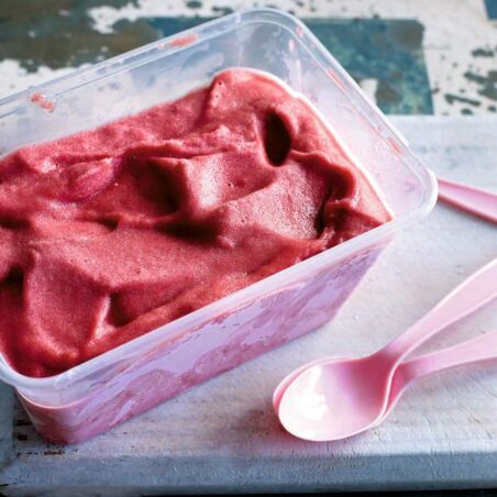 Pflaumensorbet Pflaumensorbet