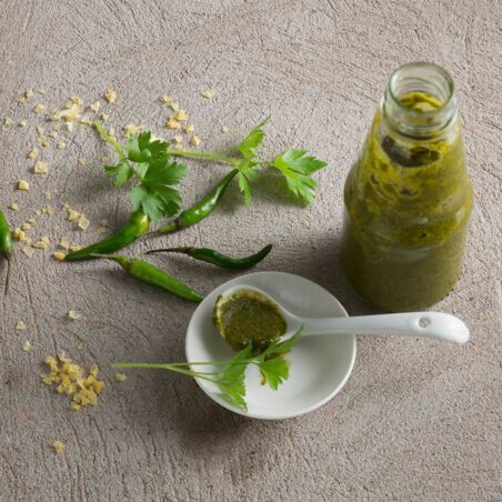 Grüne Harissasauce Grüne Harissasauce