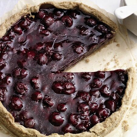 Glutenfreier Kirschkuchen Glutenfreier Kirschkuchen