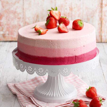 Erdbeer-Ombré-Torte Erdbeer-Ombré-Torte