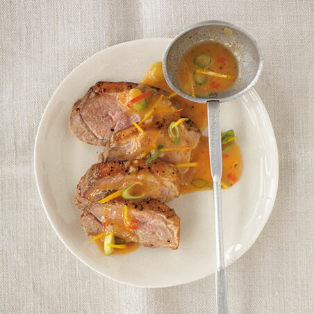 Orangensauce mit Chili Orangensauce mit Chili