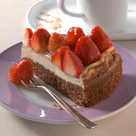 Erdbeer-Käsekuchen Erdbeer-Käsekuchen