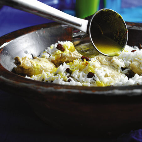 Hühner-Biriyani Hühner-Biriyani