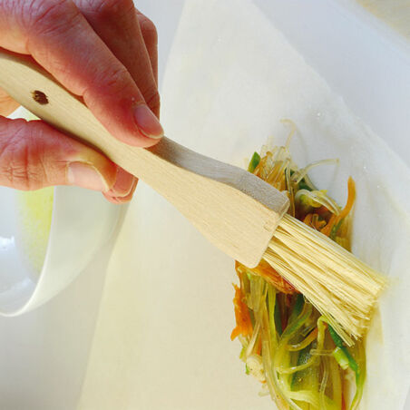 Frühlingsrollen mit grünem Spargel Frühlingsrollen mit grünem Spargel