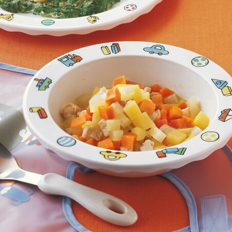 Kartoffeln mit Kohlrabi und Huhn Kartoffeln mit Kohlrabi und Huhn