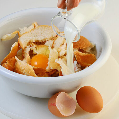 Mini-Semmelknödel mit Champignonrahm Mini-Semmelknödel mit Champignonrahm