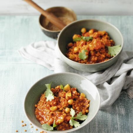 Linsen-Tomaten-Dal Linsen-Tomaten-Dal