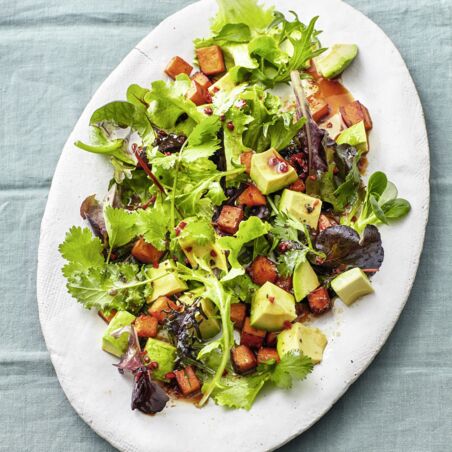 Süßkartoffel-Avocado-Salat Süßkartoffel-Avocado-Salat