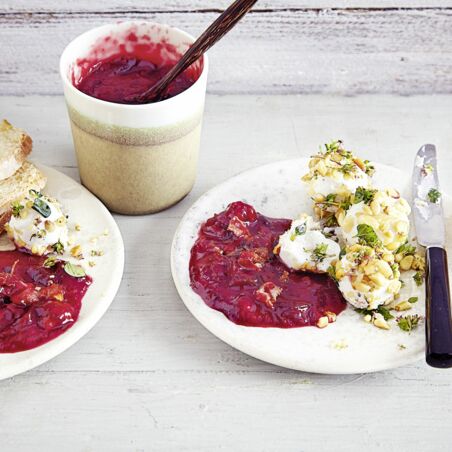 Zwetschgenconfit mit Bacon Zwetschgenconfit mit Bacon