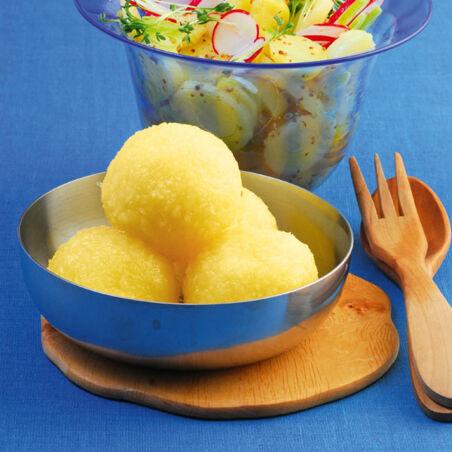 Kartoffelknödel halb und halb Kartoffelknödel halb und halb