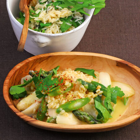 Zartweizen-Spargel-Ragout Zartweizen-Spargel-Ragout