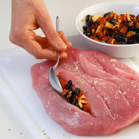 Putenbrust mit Dörrobstfüllung Putenbrust mit Dörrobstfüllung