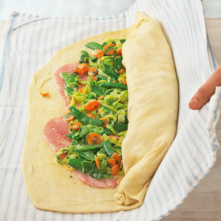 Frühlingsgemüse-Strudel Frühlingsgemüse-Strudel