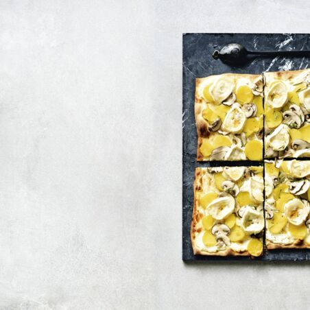 Kartoffel-Flammkuchen Kartoffel-Flammkuchen