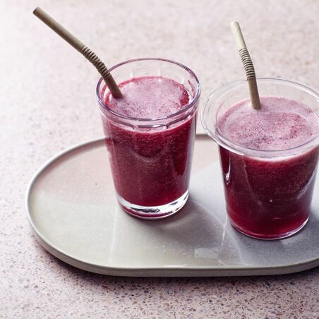 Roter Beeren-Smoothie Roter Beeren-Smoothie