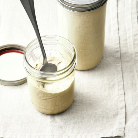 Fermentierte Cashew-Hafer-Creme Fermentierte Cashew-Hafer-Creme