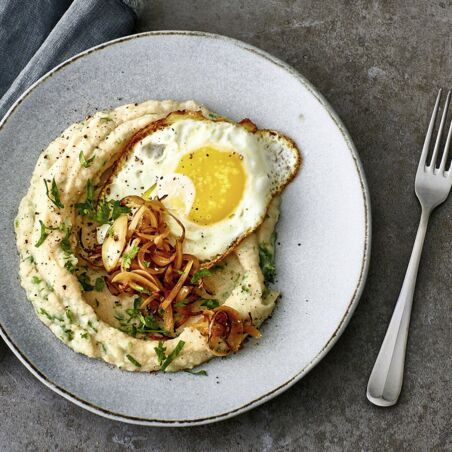 Blumenkohl-Bohnen-Püree Blumenkohl-Bohnen-Püree