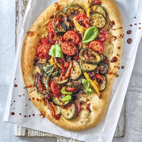 Pinsa mit Grillgemüse Pinsa mit Grillgemüse