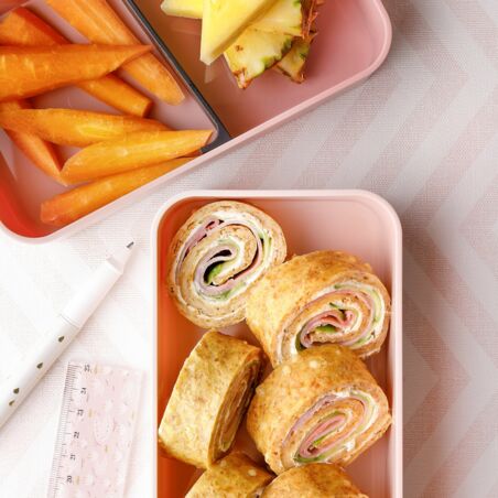 Pfannkuchenröllchen Pfannkuchenröllchen