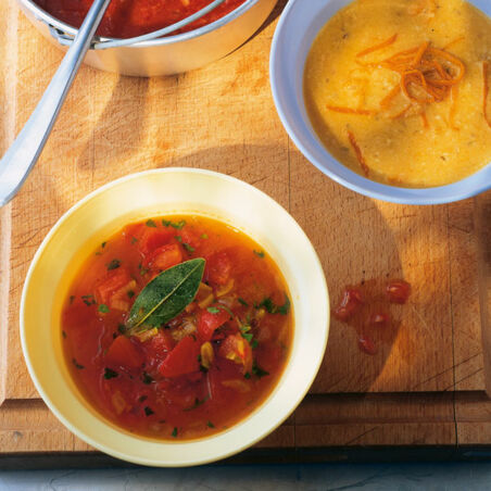 Tomaten-Safran-Sauce Tomaten-Safran-Sauce