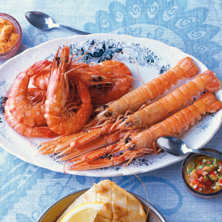 Meeresfrüchte vom Grill Meeresfrüchte vom Grill