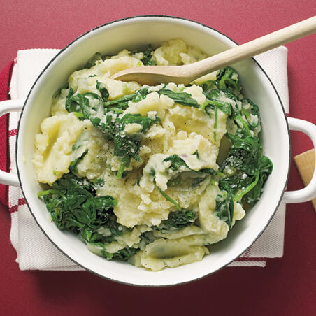 Kartoffel-Spinat-Püree Kartoffel-Spinat-Püree
